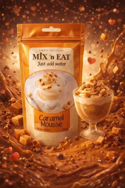 Mix n Eat Caramel Mousse