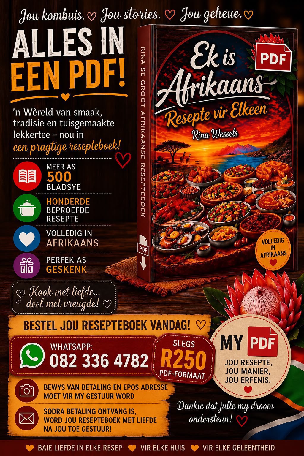 Ek is Afrikaans Resepte Vir Elkeen omslag
